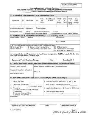 Fill Out a Valid Georgia 57 Template