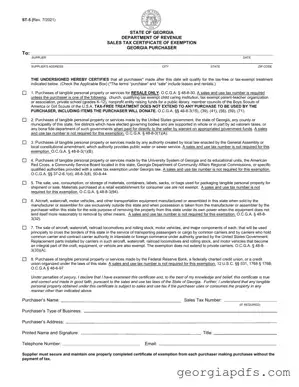 Fill Out a Valid Georgia St 5 Template