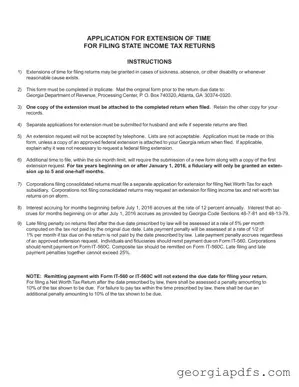 Fill Out a Valid Georgia It 303 Template